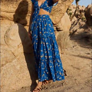 Kate Hudson’s Happy X Nature Solar Tier Maxi Skirt